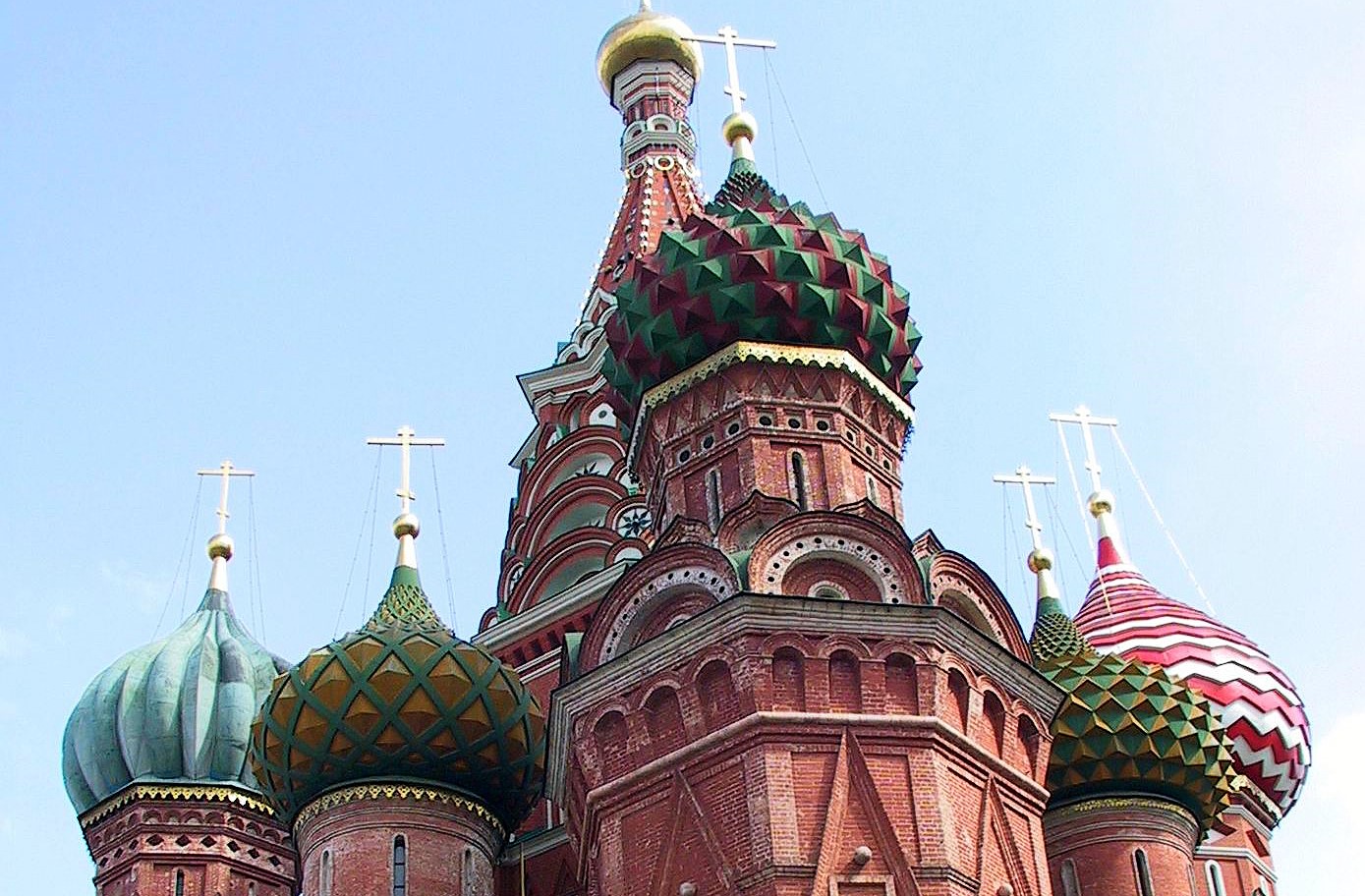 Cathedral of St. Basil the Blessed in Red Square, Moscow, Russia